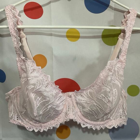 BALI Underwire Bra Pink Lace Size 38C NWOT - Picture 8 of 11